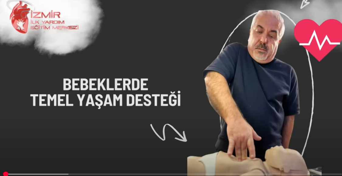 Bebeklerde Temel Yaşam Desteği- 2025 Yeni Müfredata Uygun - İzmir İlk Yardım Eğitim Merkezi